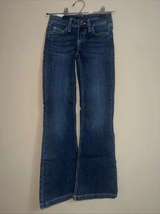 NWT Wrangler Girls Size 7 Slim Boot Cut Jeans (313) - Picture 1 of 4
