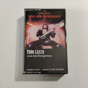Thin Lizzy Live and Dangerous 70s Heavy Rock Cassette Tape Untested As Is - Picture 1 of 2