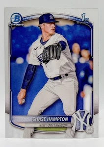 2025 Bowman Chrome Prospects 1st Chase Hampton RC New York Yankees - Bild 1 von 2