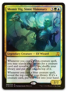 Momir Vig, Simic Visionary #9 (Foil) (NM) From the Vault: Lore V16 Magic MTG - Picture 1 of 2