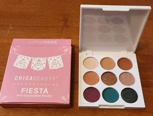 CHICA BEAUTY Mini 9 pan Fiesta Eyeshadow Palette assorted colors New in box - Picture 1 of 3