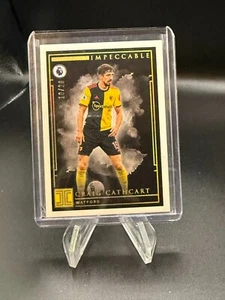 2019-20 Panini Impeccable Premier League Gold /20 Craig Cathcart #80 - Picture 1 of 2