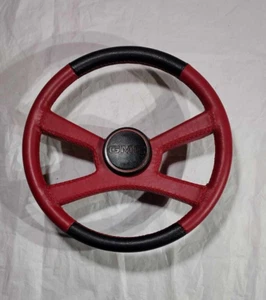 88-94 Chevy Silverado Sierra Yukon Steering Wheel NEW LEATHER RED UPGRADE OEM - Picture 1 of 24