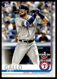 2019 Topps Opening Day Joey Gallo Texas Rangers #176