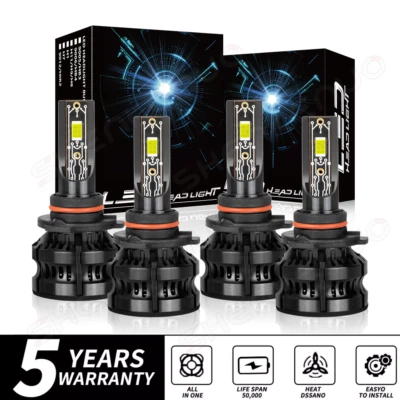 For Kia Sportage 2017-2021 LED Headlight Super Bright High Low Bulb 10000K White - Image 1 of 4