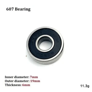 7??19??6mm 607 Bearing Miniature Ball Bearings 607 2RS Angle Grinder Accessories - Picture 1 of 8