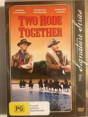 TWO RODE TOGETHER DVD James Stewart Richard Windmark BRAND NEW - Image 1 of 2