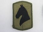 US Army 138th  Artillery Brigade Subdued Sew On Shoulder Patch Insignia Vintage