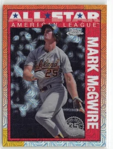 2025 Topps Series 2 1990 Topps Chrome All-Star #90ASC-25 Mark McGwire - Picture 1 of 2