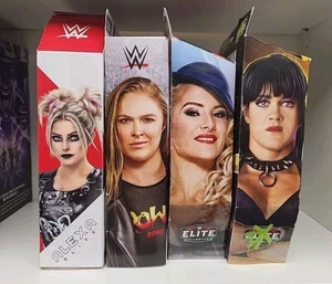 WWE Women Lot Elite Chyna Lacey Evans Ultimate Alexa Bliss MIP - Picture 1 of 3