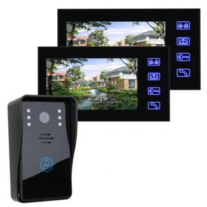 Wired Door Phone Doorbell Touch Key 7" Lcd Video With Ir Camera Home Security AB - Picture 1 of 175