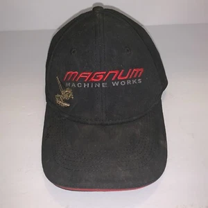 Machinery Work Hat Magnum Back Hoe Hat Black - Picture 1 of 8