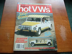 Dune Buggies and Hot VWs Magazine June 1987 Type 181 Limousine Safari Grande - Picture 1 of 2
