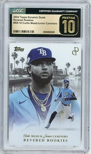 2024 DYNAMIC DUALS Baseball RANDY JOHNSON / ROGER CLEMENS #7 CGC PRISTINE 10 - Picture 1 of 2