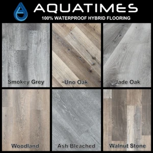 6.5mm SPC Hybrid Flooring Sample 100% Water Proof Floating Floors Timber Floor - Picture 1 of 31