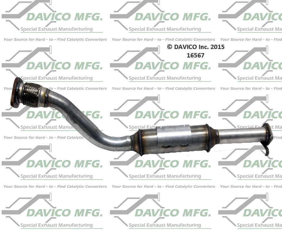 Catalytic Converter-Exact-Fit Davico 16567 - Image 1 of 3