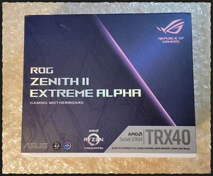 Carte mère Asus ROG Zenith II Extreme ALPHA (Bios 2302) AMD TRX40 EATX 501 - Photo 1/13