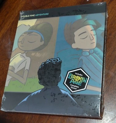 Double Fine Adventure Documentary Series 4 DVD Broken Age Complete Game Sealed - Image 1 of 4
