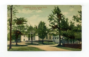 Postal Chesterfield Center Looking South MA 1911, Ayuntamiento, vista a la calle - Imagen 1 de 3