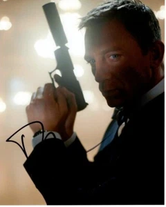 Foto firmada por Daniel Craig autografiada 8x10 James Bond 007 - Imagen 1 de 1
