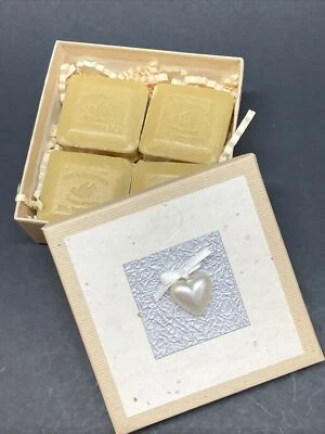 Juego de 4 barras pequeñas de jabón de verbena Pre de Provence de 0,8 oz con caja de regalo Foto 1 de 4