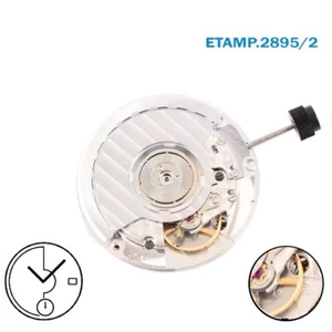 Eta Vajoux 2895-2 Swiss Automatic Movement, 30 Jewels, Disk on 3,Chrono on 6 - Picture 1 of 3