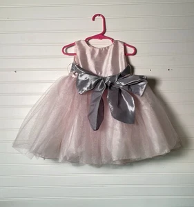 Flower Girl Dress Toddler Pink Tutu Blossom Made In USA - Picture 1 of 5