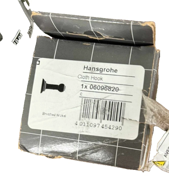 Hansgrohe C Accesorios Bata Única Gancho Modelo: 06096820 Foto 1 de 1