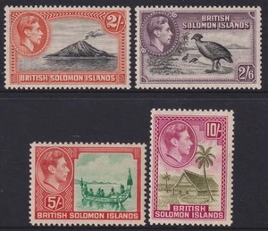 Solomons 1939 KGVI Part Set to 10/- GREEN & MAGENTA SG 60/72 MNH Cv £90 [F3094] - Imagen 1 de 2