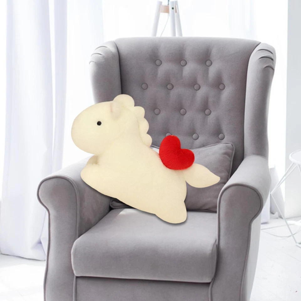 Brinquedo de pelúcia para cavalo decoração de carro brinquedos de pelúcia macios para meninos meninas crianças adultos - Imagem 1 de 1