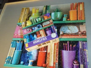 Ceaco Jigsaw Puzzle 300 Pieces Shelfies - Picture 1 of 3