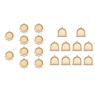 10x Mini Embroidery Hoop Small for Quilting Needlework DIY Pendant Keychain - Image 1 of 2