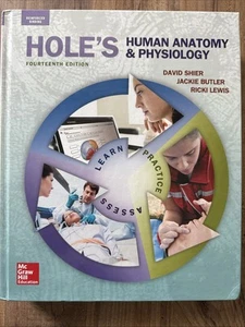 SHIER, HOLE'S HUMAN ANATOMY AND PHYSIOLOGY 2016, 14E, By Shier David N. Dr. - Picture 1 of 1