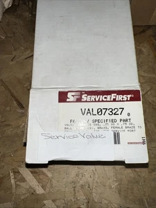 ServiceFirst VAL07327 3/4" Service Gasventil  - Bild 1 von 2