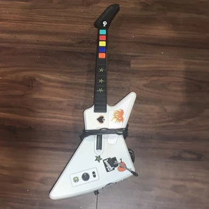 Ungetestet X-Plorer Guitar Hero Xbox 360 Wired Controller 95065 Red Octane AS-IS - Bild 1 von 17