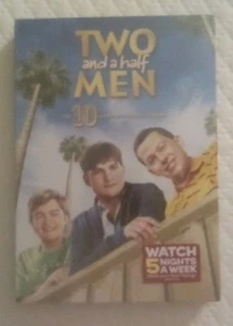Two And A Half Men - Season 10 - DVD - Ashton Kutcher - Jon Cryer - New, Sealed - Picture 1 of 18
