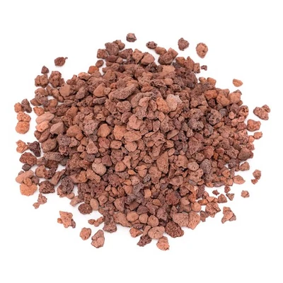 SKYFLAME 5LB Red Natural Lava Rock Granules for Gas Fire Pit | Fireplace | Gas Log Set