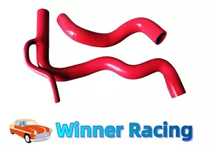 Fit TOYOTA RAV4 1AZ/2AZ 2.0L 2.4L ACA30 2005-2011 Silicone Radiator hose RED - Picture 1 of 4