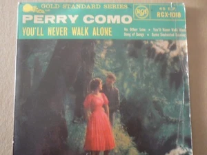 perry como            you'll never walk alone ( 4 track ep)              v/good+ - Picture 1 of 5