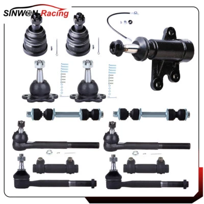 For 1993-2000 Chevrolet C2500 13Pcs Ball Joints Sway Bar Tie Rod End Suspension - Image 1 of 4
