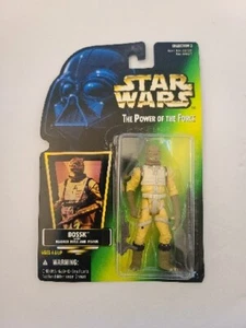 Modellino Star Wars Power of the Force Bossk 1996 con accs. Nuovo In Confezione - Foto 1 di 8