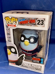 Funko Pop! Paulie Pigeon #23 Black New York Comic Con 2019 Exclusive MAY - Picture 1 of 6