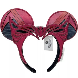 Disney Parks Marvel Scarlet Witch Minnie Ears Headband Ears Wanda Maximoff - Picture 1 of 5