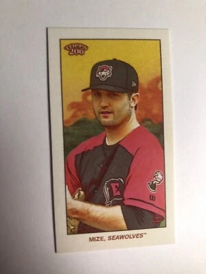 2020 Topps 206 T206 Online Exclusive Piedmont Back Casey Mize Seawolves 47 - Image 1 of 2