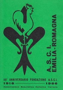 C1678) 1916/1966, 50 ANNI FONDAZIONE ASCI, CAMPO REGIONALE ALFERO, MASCI. - Picture 1 of 1