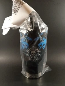 Death Wish Coffee Klean Kanteen Blue And Buried 20 OZ Travel Mug New - Picture 1 of 9