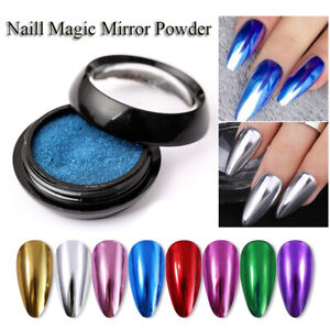 Mirror Nail Art Glitter Powder DIY Nail Chrome Pigment Dust Manicure
