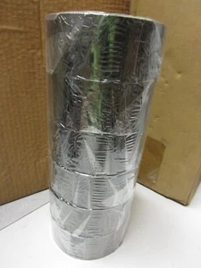 PVC PIPE WRAPPING TAPE 10MIL X 2" X 100FT.  BLACK  - WINMORE #413 - QTY. 6 ROLLS - Picture 1 of 2