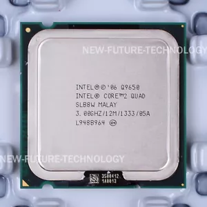 Intel Core 2 Quad Q9650 3GHz/12M/1333 Quad Core LGA 775 CPU Processor - Picture 1 of 1