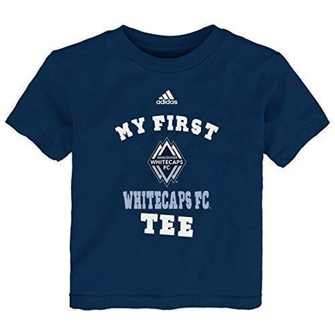 MLS Vancouver Whitecaps Boys My First Short Sleeve Tee, 24 Months, Dark Navy Cover
